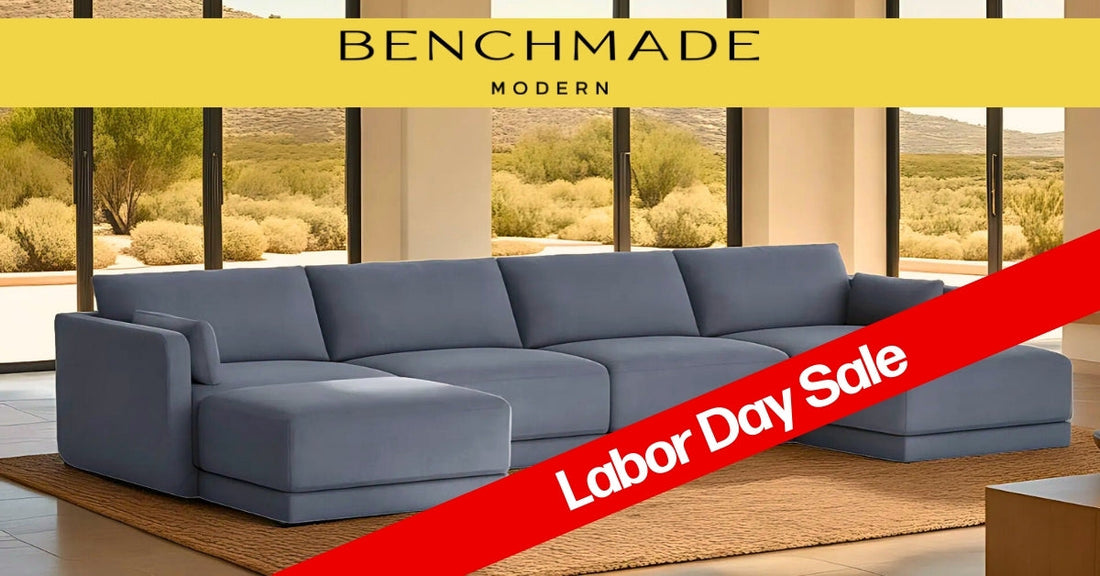 BenchMade Modern Labor Day Sale: Up to 25% Off Custom, USA-Made Sofas