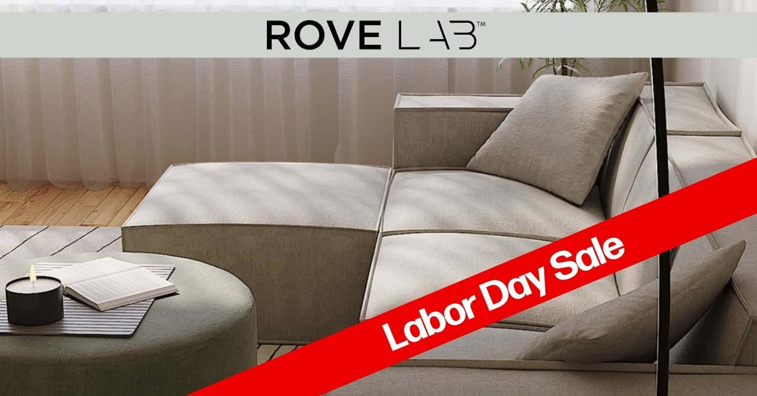 Rove Lab Labor Day Sofa Deals: SmartFoam Comfort, Fast Shipping, Lifetime Warranty