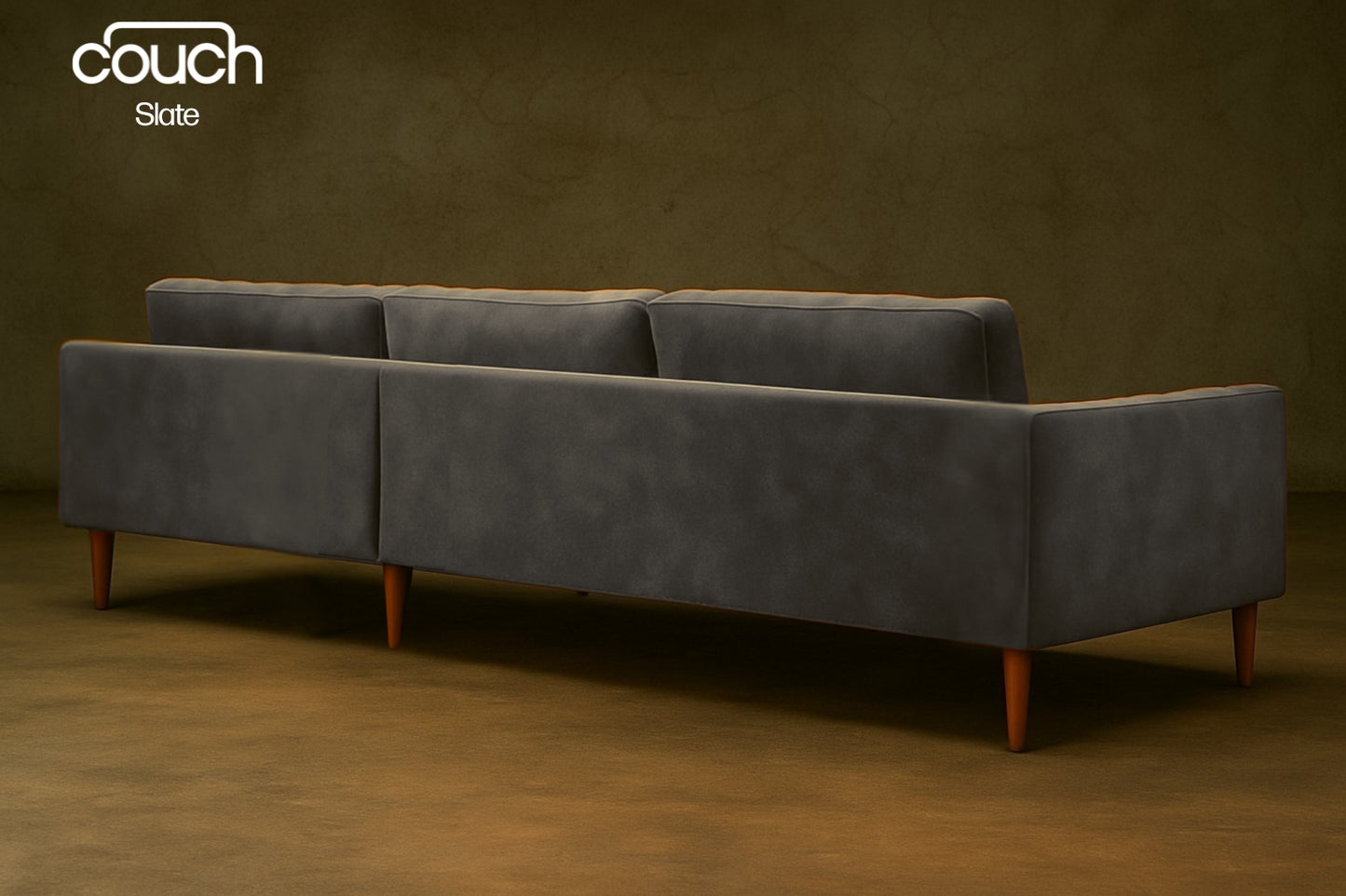 The Mid-Century Modern Chaise Sectional