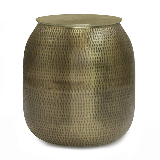 Griffen - Handcrafted Metal Storage Accent Table
