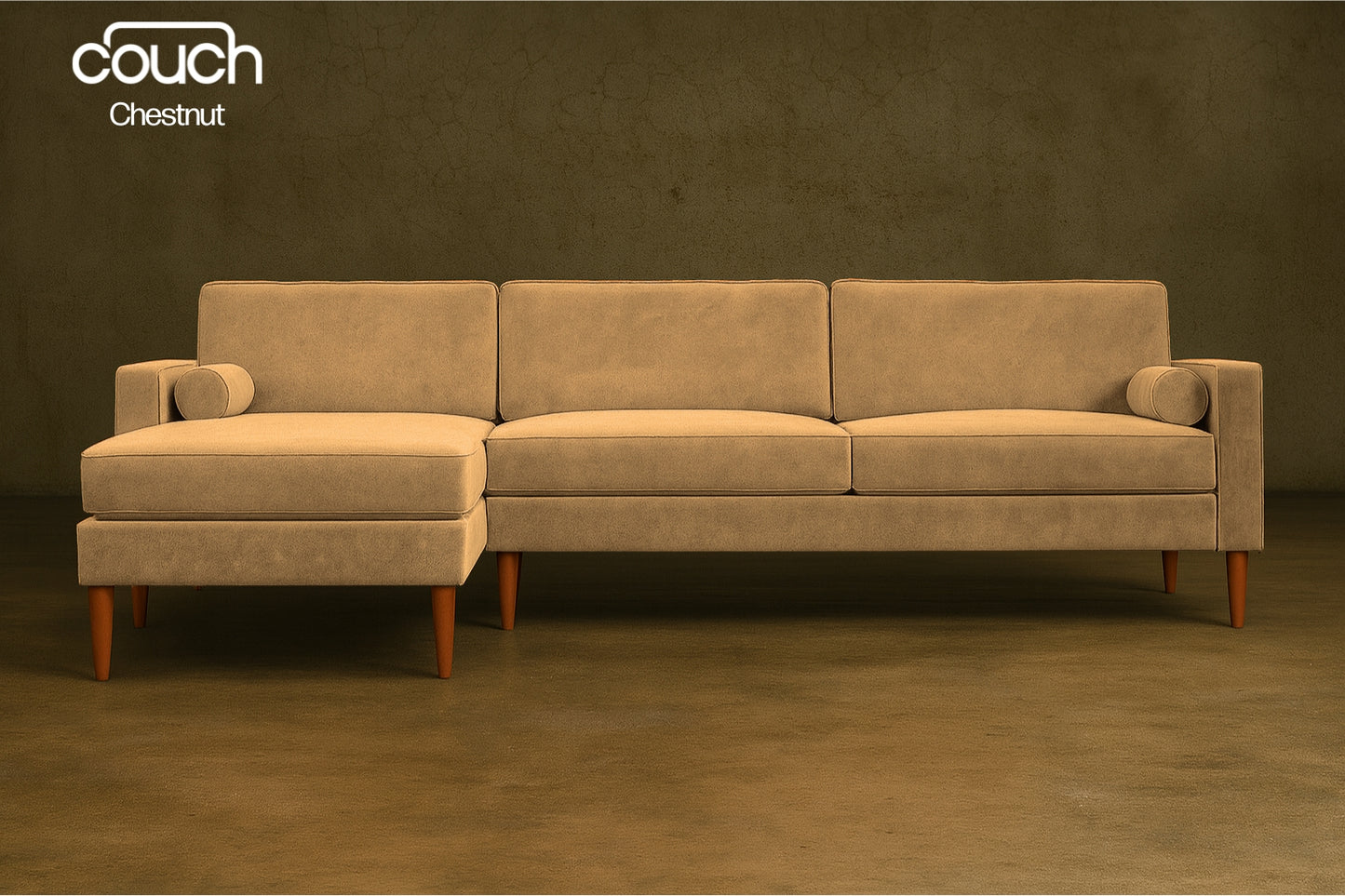 The Mid-Century Modern Chaise Sectional