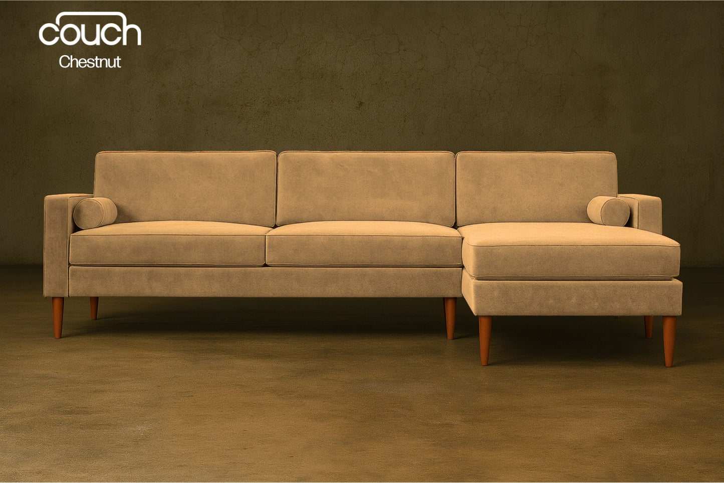 The Mid-Century Modern Chaise Sectional