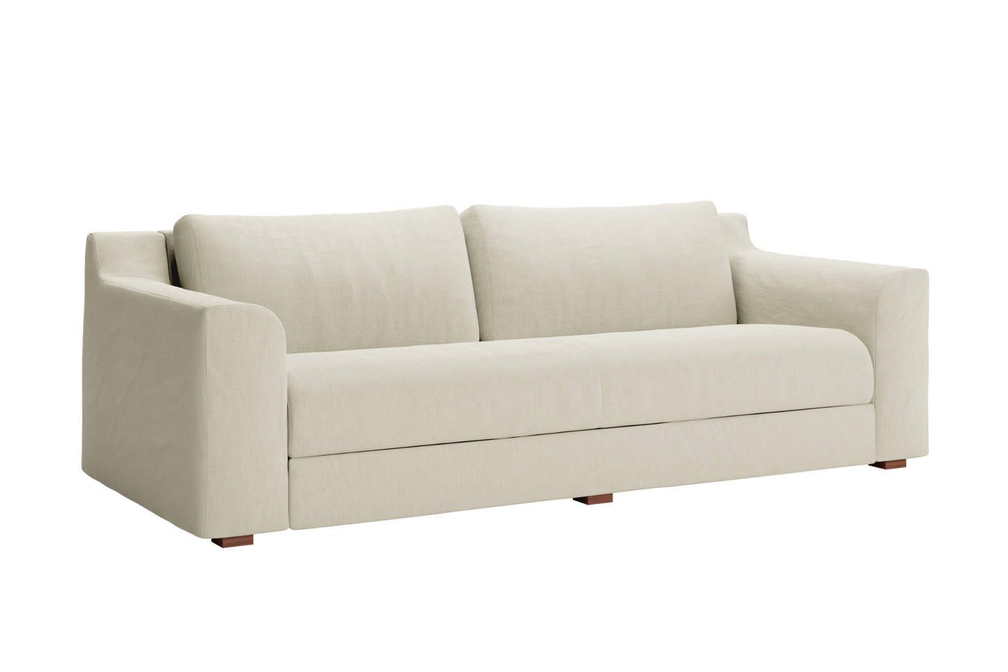 The Elevate 86" Sofa in Natural Hemp – Eco-Friendly Modern Farmhouse Sofa by Sabai