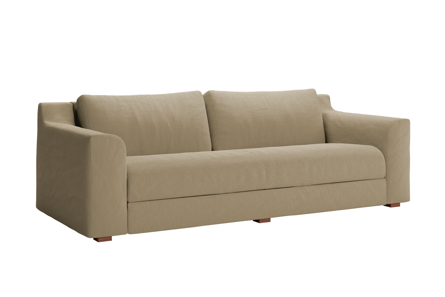 The Elevate 86" Sofa in Natural Hemp – Eco-Friendly Modern Farmhouse Sofa by Sabai