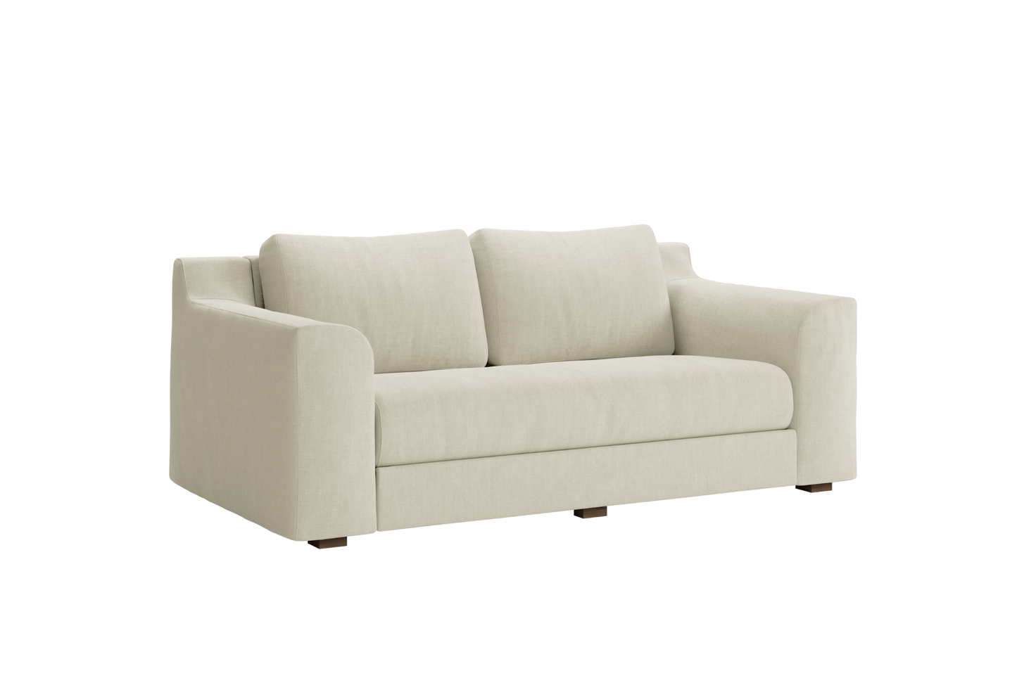 The Elevate Loveseat in Natural Hemp – Sustainable 2-Seater by Sabai
