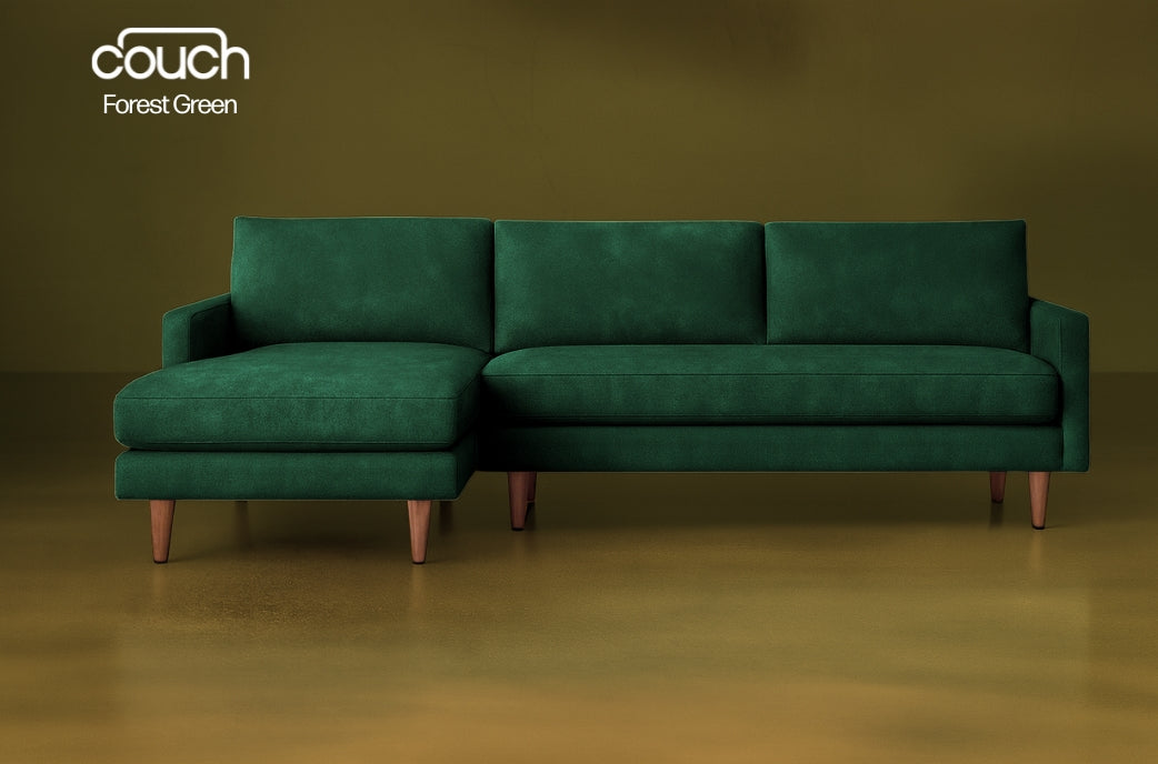 The Classic 2pc Chaise Sectional