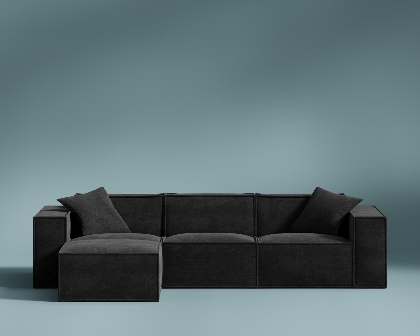M1 Sofa Sectional - Carbon Black