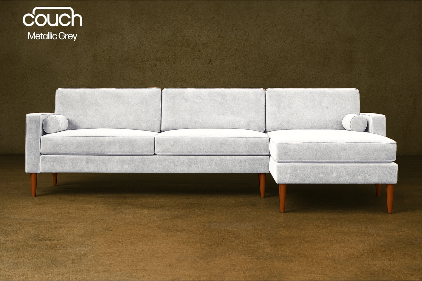 The Mid-Century Modern Chaise Sectional