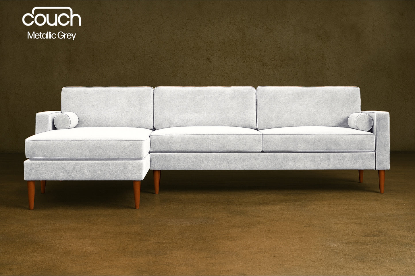 The Mid-Century Modern Chaise Sectional