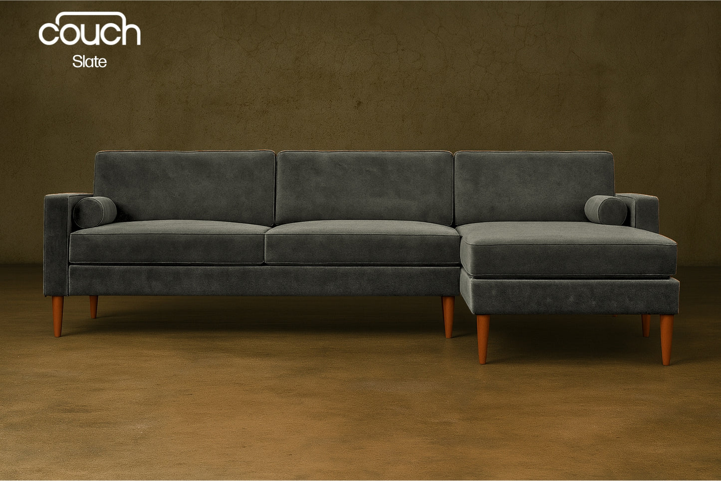 The Mid-Century Modern Chaise Sectional