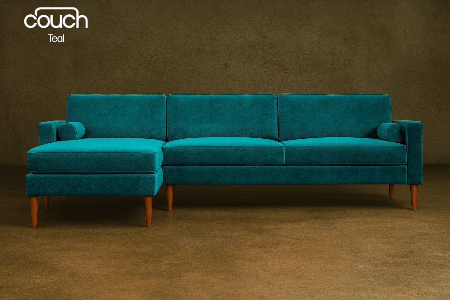 The Mid-Century Modern Chaise Sectional