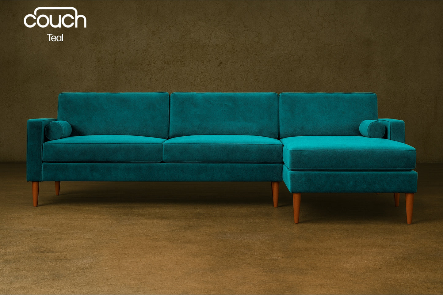 The Mid-Century Modern Chaise Sectional