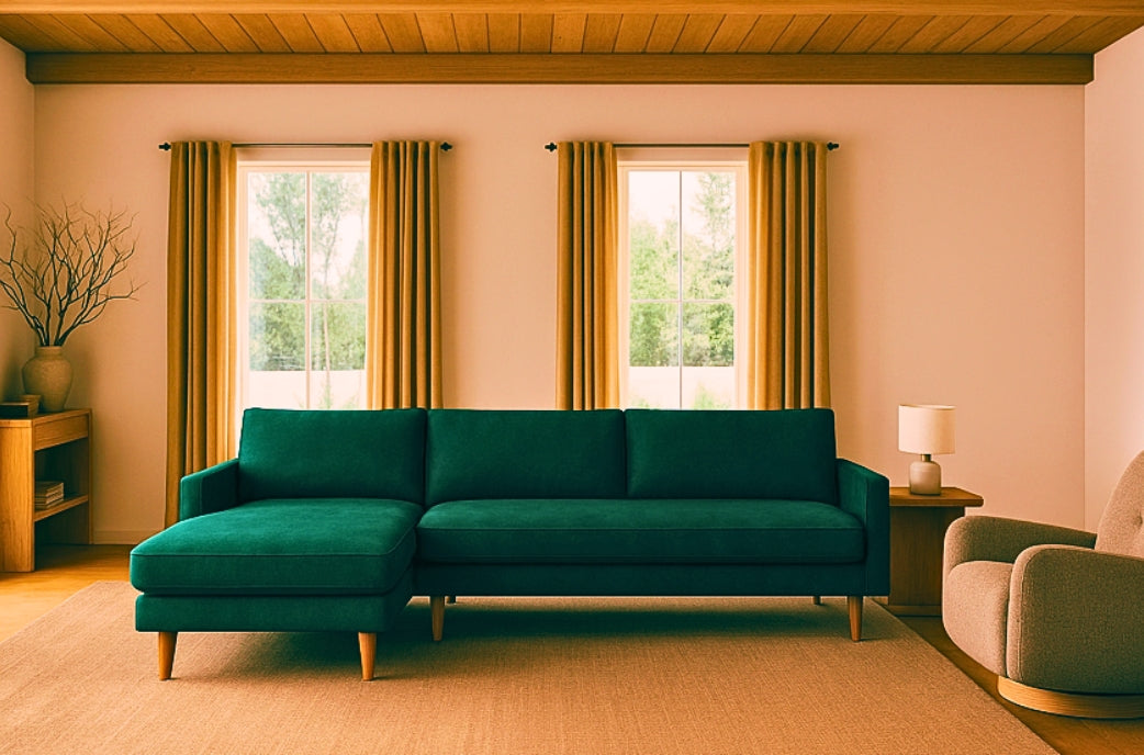 The Classic 2pc Chaise Sectional