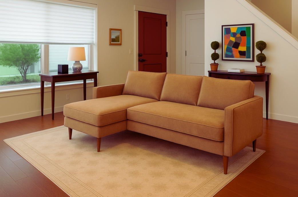 The Classic 2pc Chaise Sectional