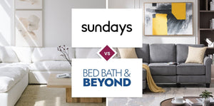 Sundays vs Bed Bath & Beyond