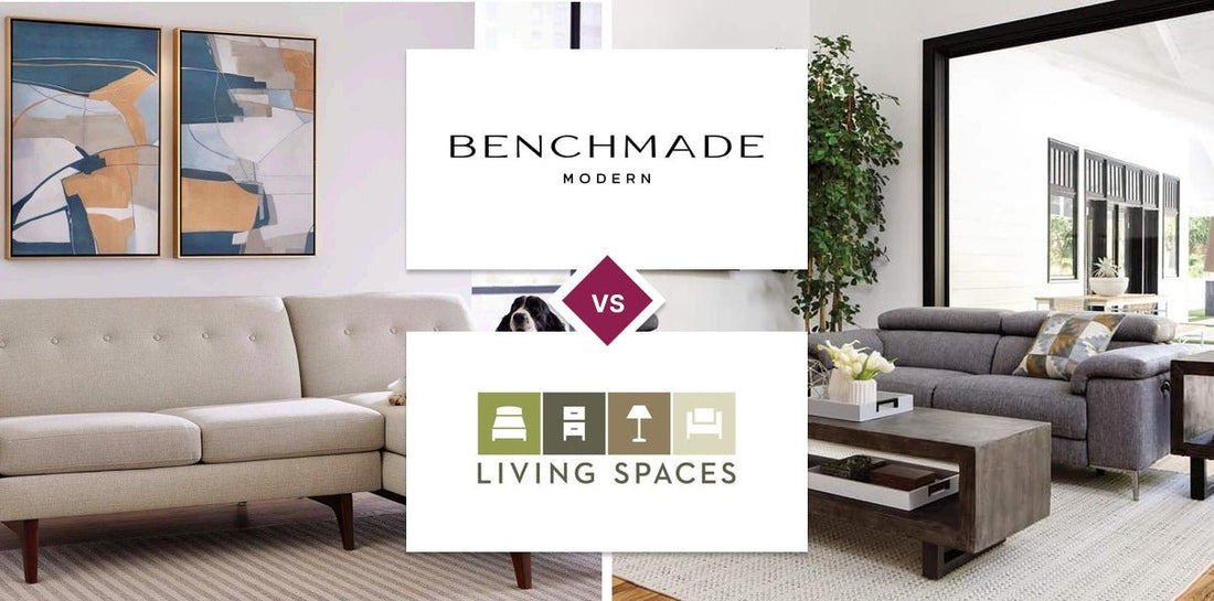 BenchMade Modern vs Living Spaces