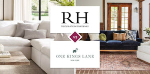 Restoration Hardware (RH) vs One Kings Lane