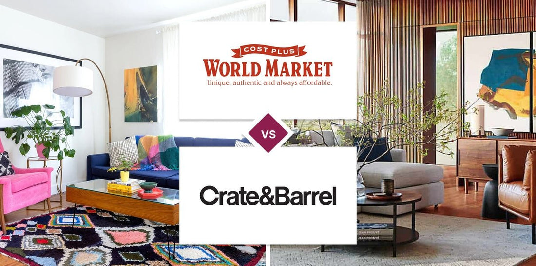 World Market vs Crate and Barrel