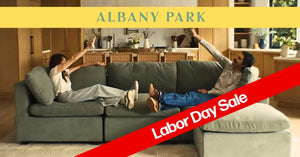 Albany Park Labor Day Sale: Up to 45% Off Handcrafted Sofas and Sectionals
