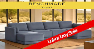 BenchMade Modern Labor Day Sale: Up to 25% Off Custom, USA-Made Sofas