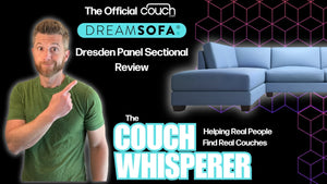 Dresden Panel Sectional Review: How a Coastal Blue Sofa Fixed a Gray City Apartment