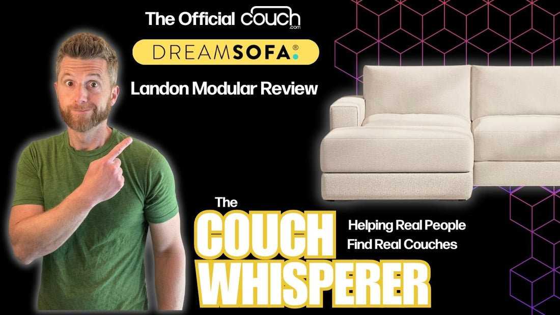 DreamSofa Landon Modular Review: How a 2-Seater Chaise Sectional Transformed a Small Living Room