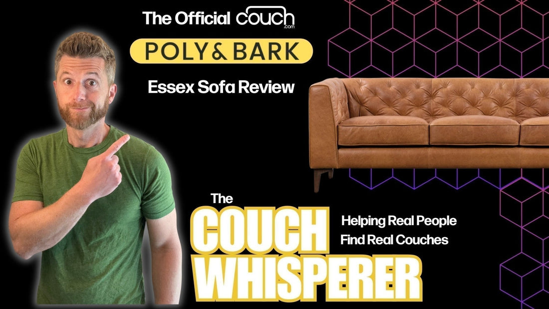 Poly & Bark Essex Sofa Review: Is It the Best Leather Couch Under $2,000?
