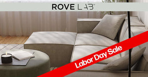 Rove Lab Labor Day Sofa Deals: SmartFoam Comfort, Fast Shipping, Lifetime Warranty