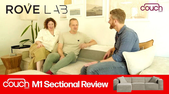 Rove Lab M1 Sofa Sectional Review: The Best Boneless Couch for Families with Kids and Pets