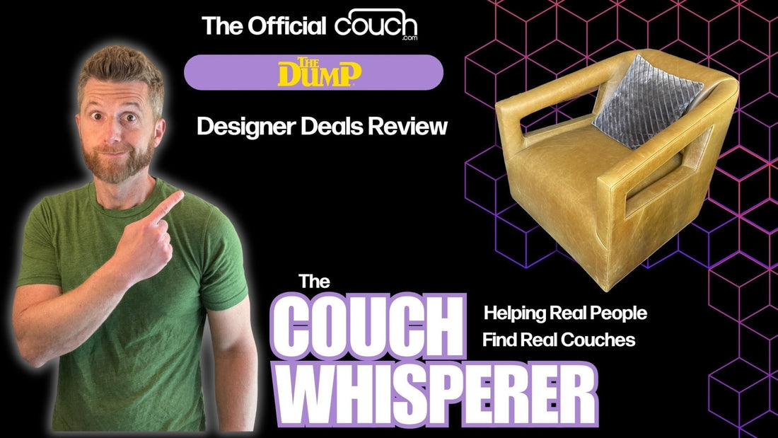 The Dump Finds: Interior Designer Snags Hidden Gem Accent Chair