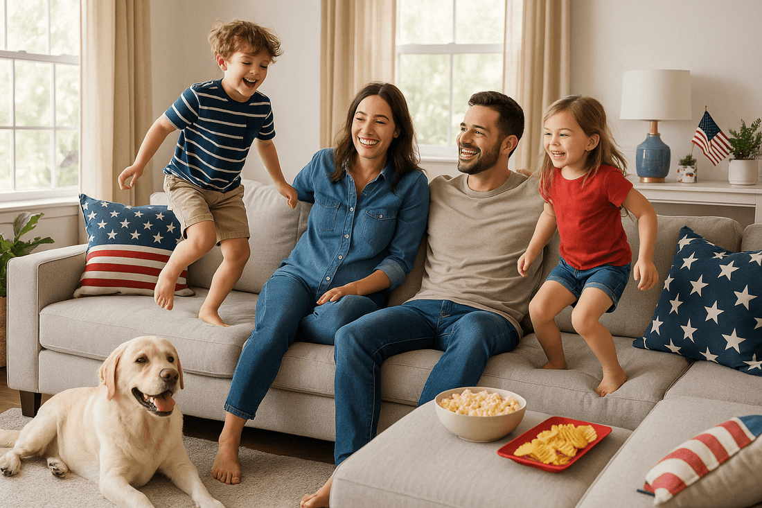 What to Look for in a Sofa for Families During July 4th Sales
