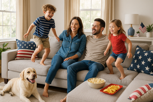 What to Look for in a Sofa for Families During July 4th Sales