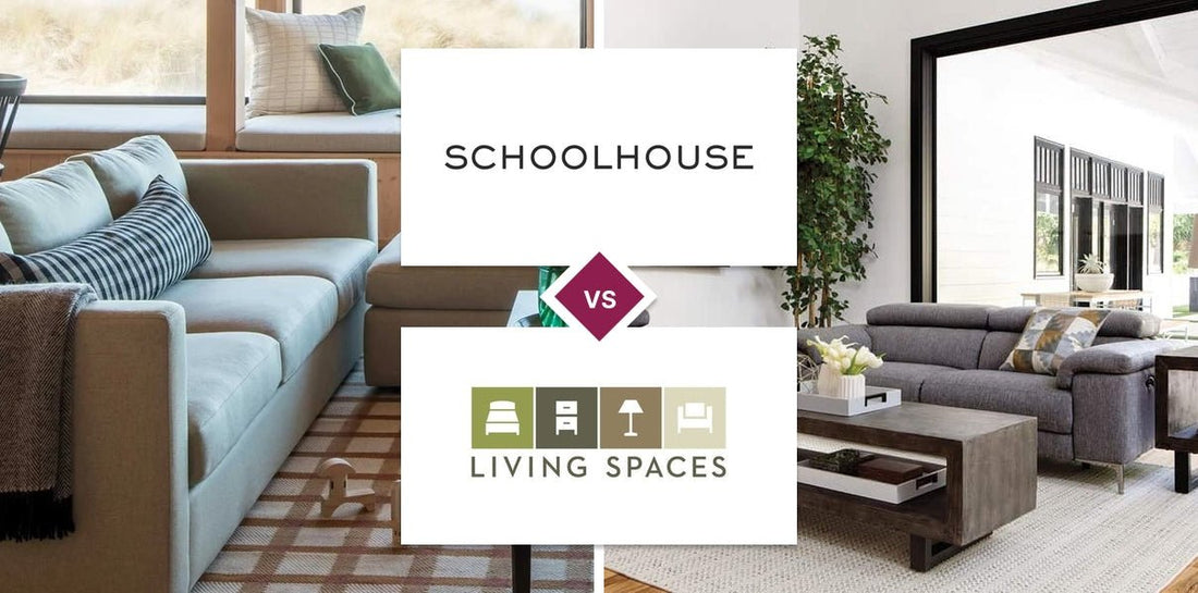 Schoolhouse vs Living Spaces
