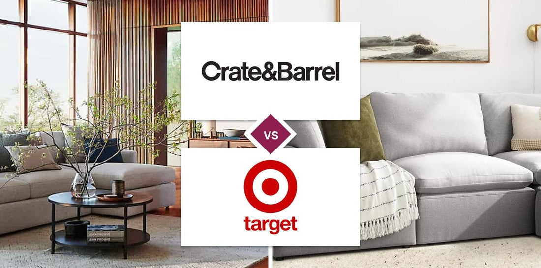 Crate and Barrel vs Target