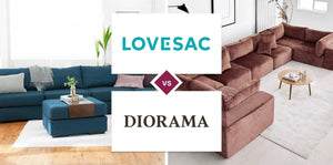 Lovesac vs Diorama
