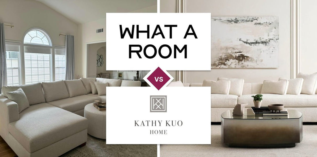 What A Room vs Kathy Kuo Home