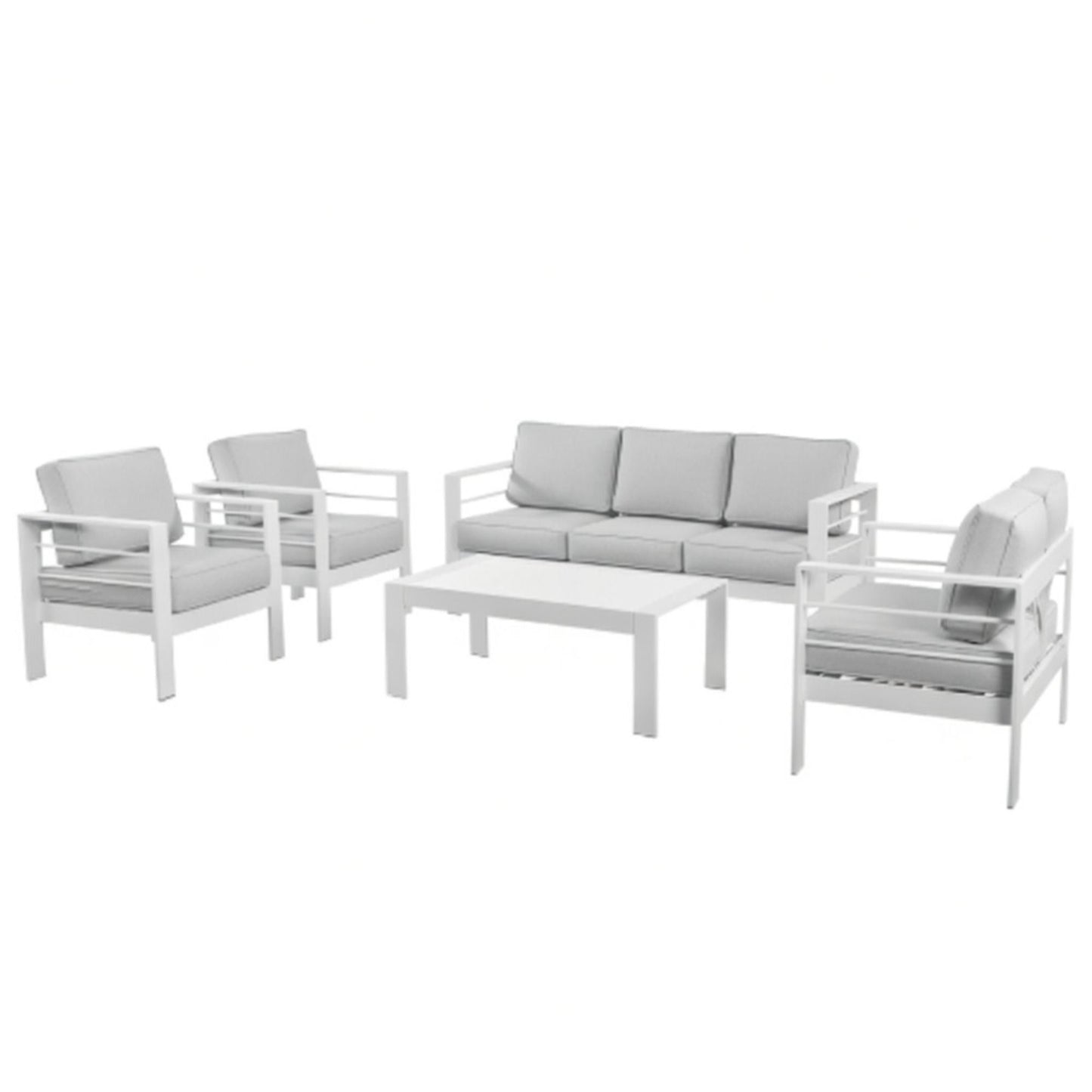 Outdoor Patio Set With All-Weather Thick Cushions