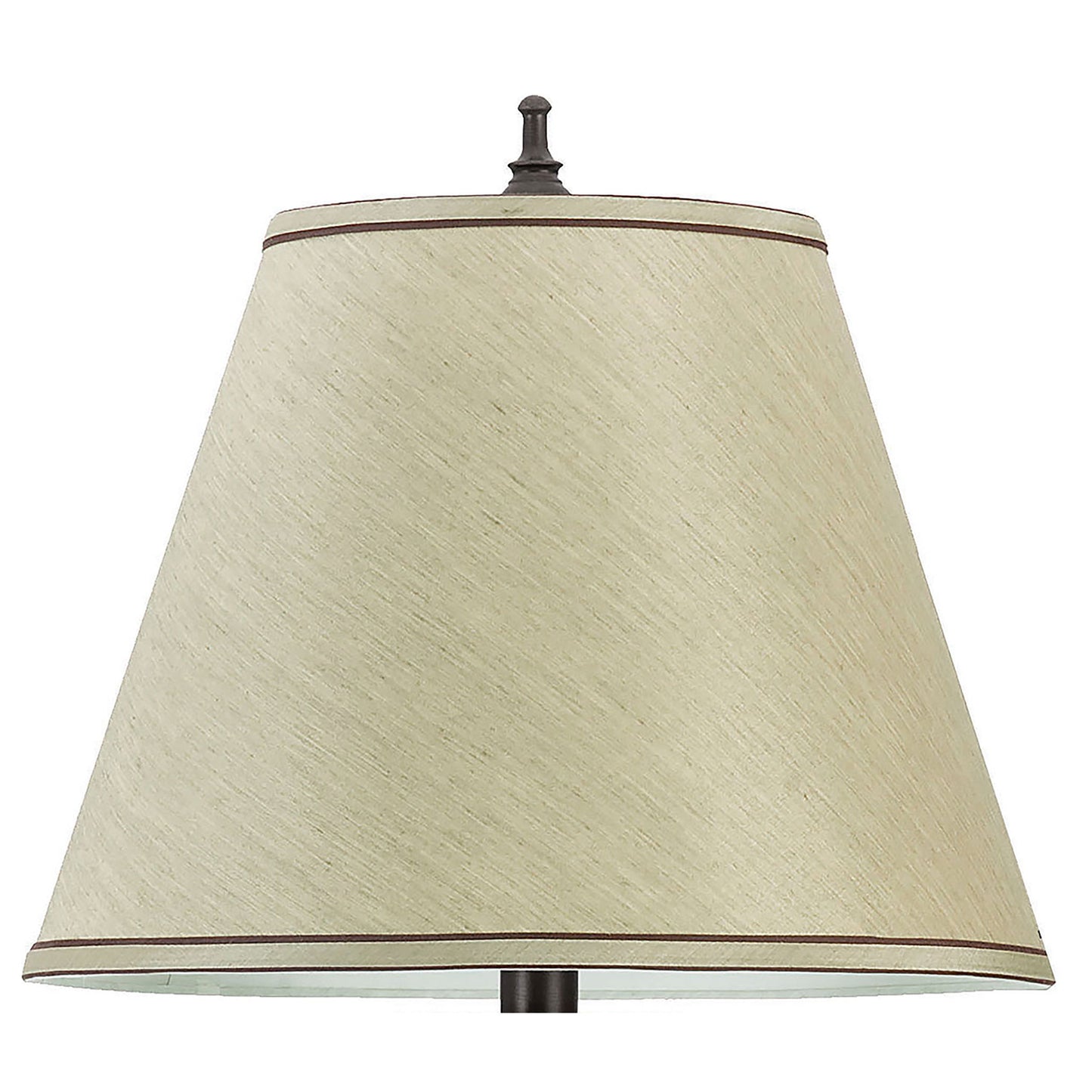 Table Lamps With Cone Shade (Set of 2) - Beige / Brown