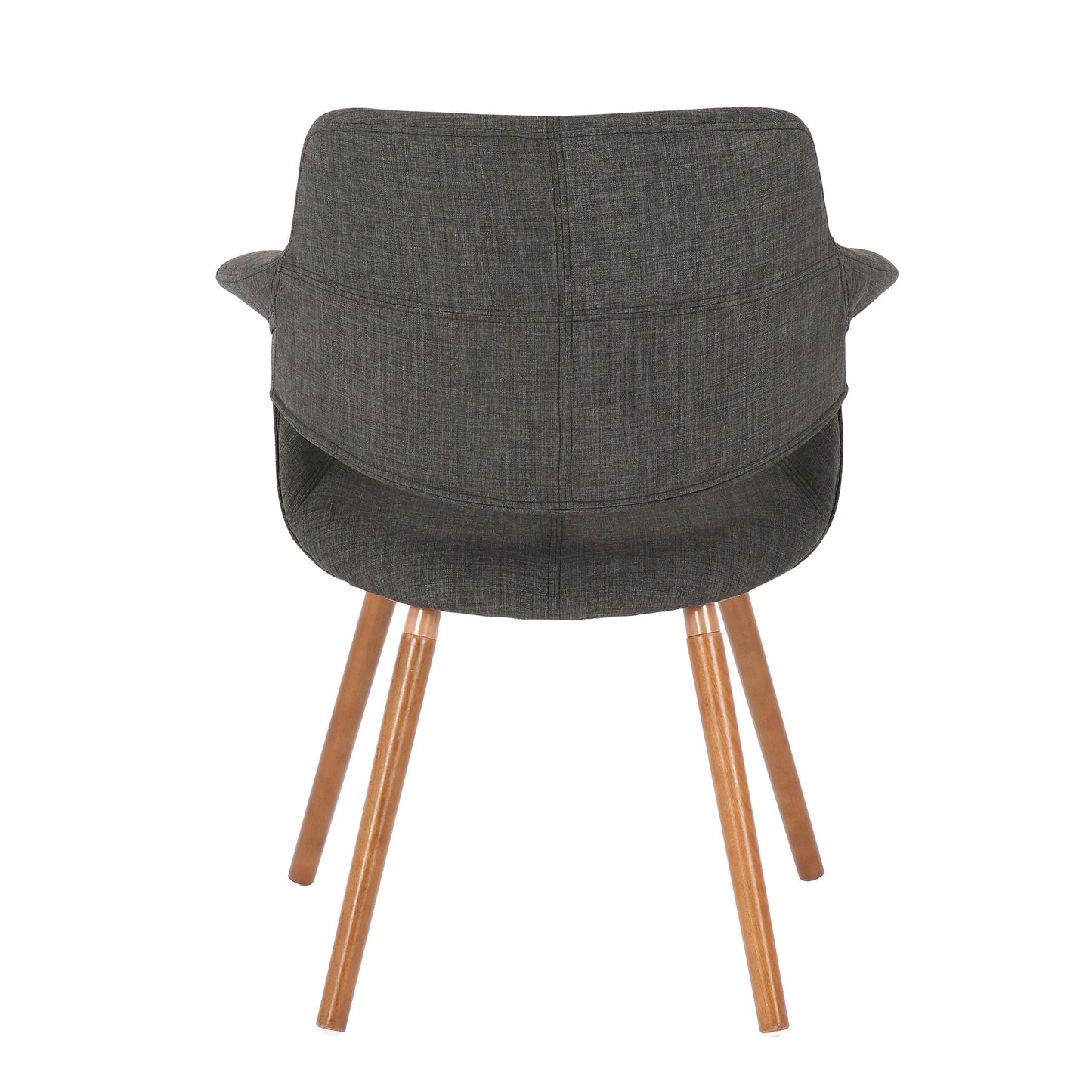 Vintage Flair - Mid-Century Modern Chair (Set of 2) - Walnut / Charcoal