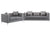 Gray / 2 Pc. Sofa, Loveseat