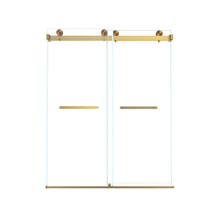 Frameless Double Sliding Shower Door