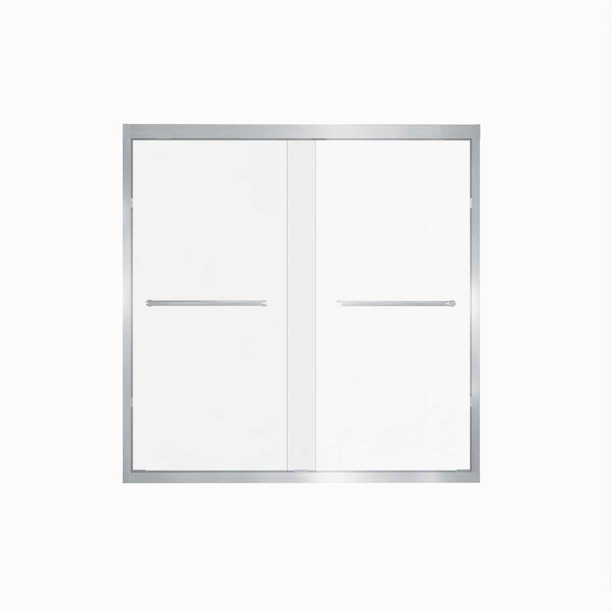 Double Sliding Shower Door With Explosion Proof Film