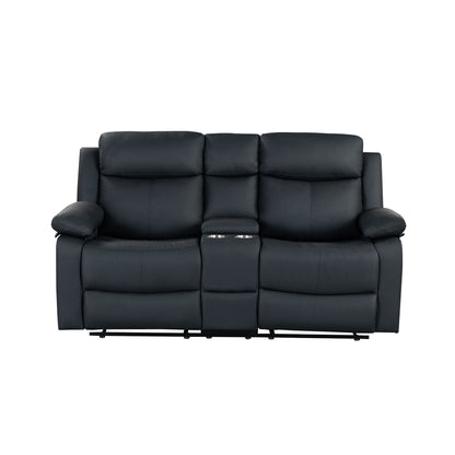 Blanche - Reclining Set With LED Lights With Pillow Top Arms