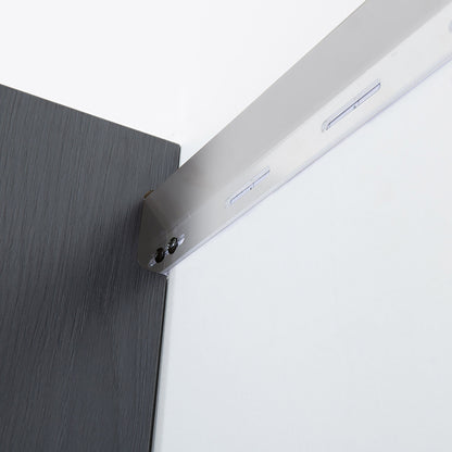 Nova Series - Wood Base Drawer Wall Mounted Garage Cabinet - Dark Gray