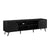 Black / 20.25"W x 70"D x 15.75"H
