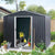 Black / 89"W x 64"D x 75"H