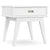 White / End Tables / 1 Drawer