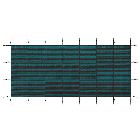Swimming Pool Safety Cover For Underground Pools - Green