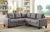 Dark Gray / Faux Leather