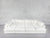 12-Seat Deep Modular Daybed - Natural White / Extra-Deep